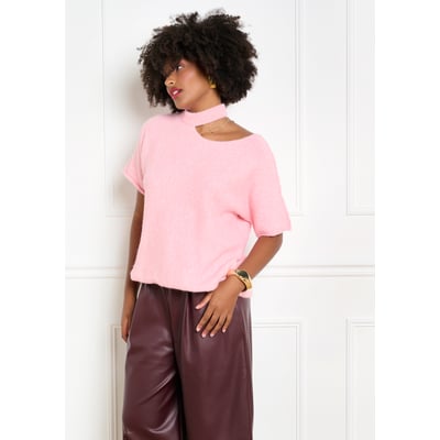 Pull doux à encolure ouverte LOLALIZA