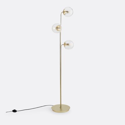 Lampadaire laiton et verre, Moricio LA REDOUTE INTERIEURS