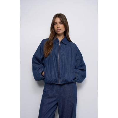 BOMBER EN DENIM SALSA JEANS