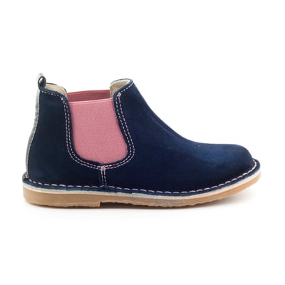 Boots chelsea enfant en daim BENOIT BONI&SIDONIE