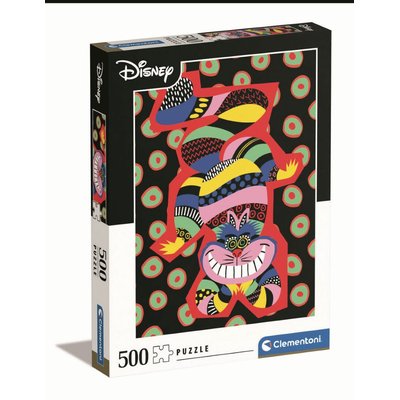 500 pièces - disney, the cheshire cat CLEMENTONI