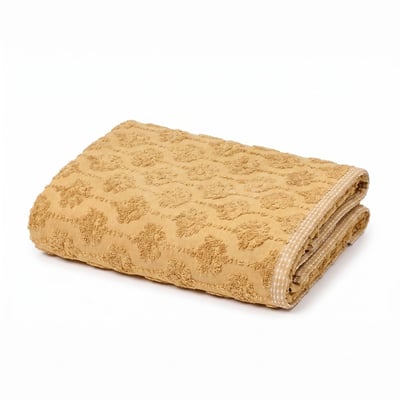 Drap de douche Néroli - Éponge jacquard ciselée TRADITION DES VOSGES