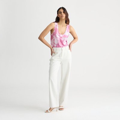 Top rose en satin LIU JO