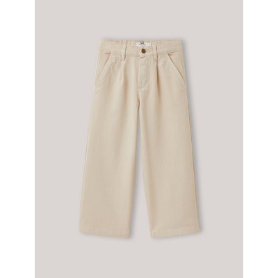 Pantalon large en denim couleur CYRILLUS