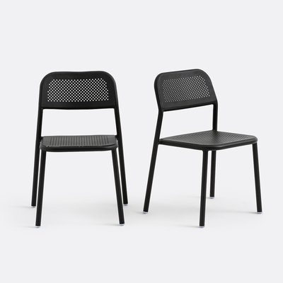 Lot de 2 chaises de jardin aluminium, Lyona LA REDOUTE INTERIEURS