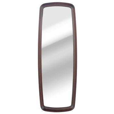 Miroir décoratif ovale en Bois marron, NÉO INSPIRE