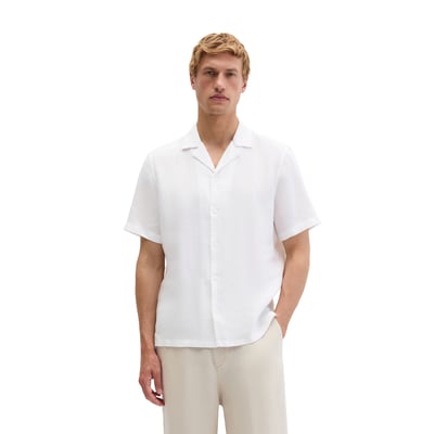 Chemise à manches courtes regular en pur lin MARC O'POLO