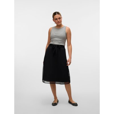 VMCLEMENTINE Taille haute Jupe midi Jupe VERO MODA