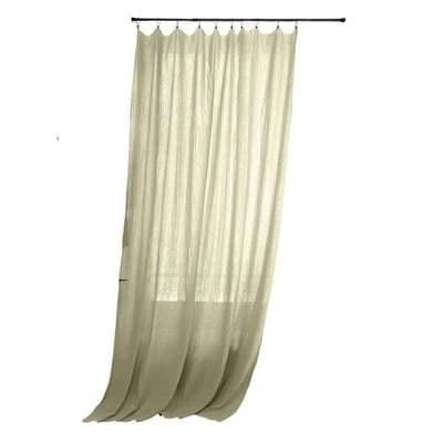Voilage ajustable en Gaze de coton EDEN