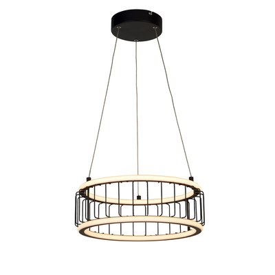 Sapphire Cage Drum Pendant Ceiling Light SO'HOME
