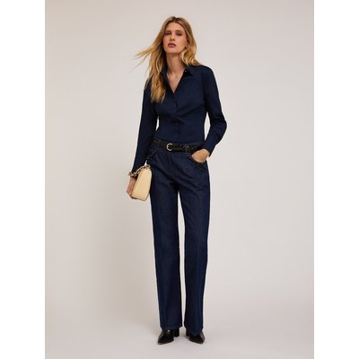 Chemise en popeline coton stretch mélangé MOTIVI