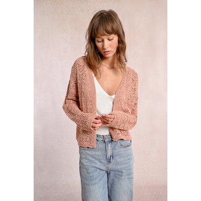 Gilet ajouré MOLLY BRACKEN