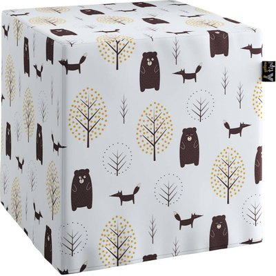 Pouf cube en coton, Magic RECOLLECTION