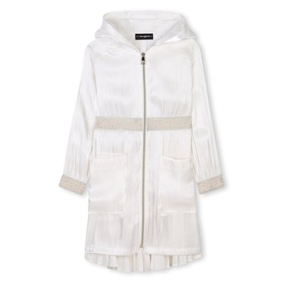 Coupe-vent zippé à capuche KARL LAGERFELD KIDS