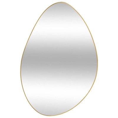 Miroir mural organique doré 60x40cm ROMAN ATMOSPHERA