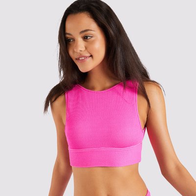 Haut de maillot tankini Maleo - SCRUNCHY BANANA MOON
