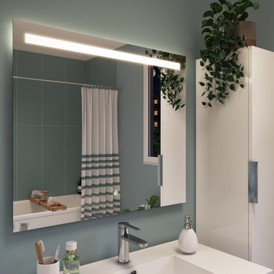 Miroir avec lumières intégrées en verre ESSENTIAL SENSEA