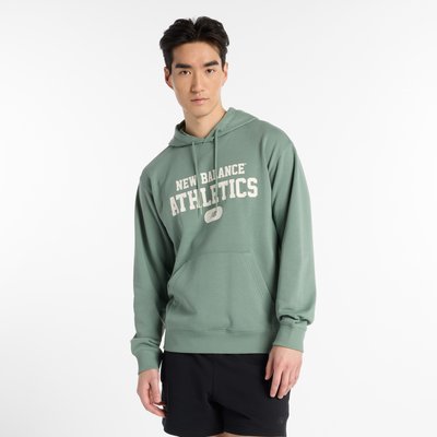 Heritage French Terry Graphic Hoodie Sweat capuche manches longues. NEW BALANCE