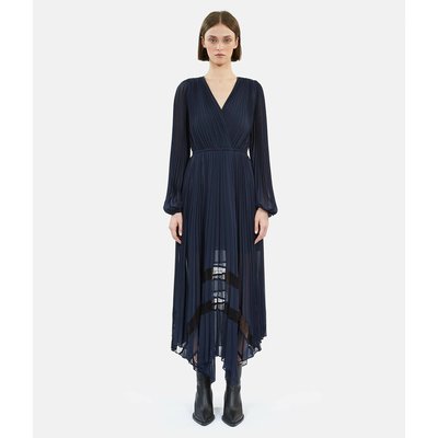 Robe midi manches longues col V THE KOOPLES