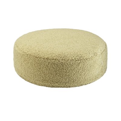 Pouf enfant rond bouclette OTTOMAN WIGIWAMA