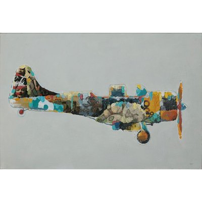 Tableau vintage en toile, peinture à l'huile ARTE ESPINA