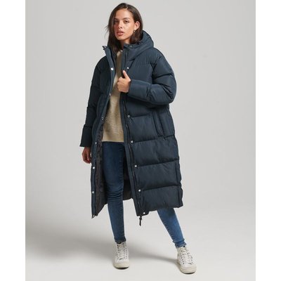 Doudoune longue à capuche SUPERDRY