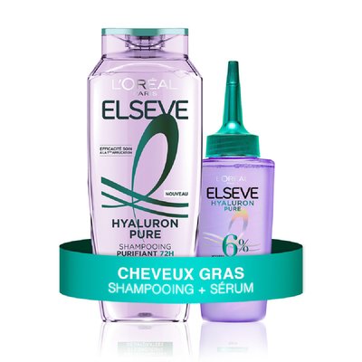 Elseve Hyaluron Pure Routine Capillaire Purifiante L'OREAL PARIS