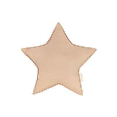 Coussin Étoile en Lin Français lavé L1N0 NOBODINOZ