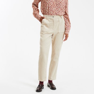 Pantalon cigarette velours côtelé LA REDOUTE COLLECTIONS