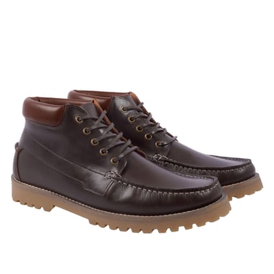 Boots bateau crampons Tom cuir JULES & JENN