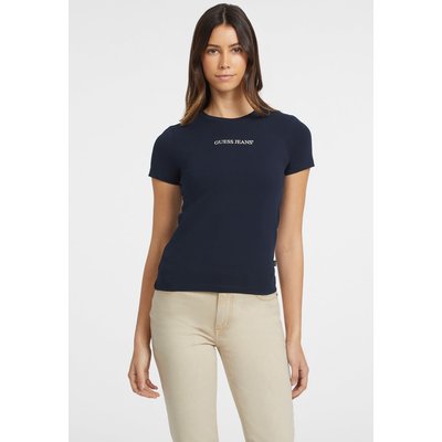 T-Shirt Slim Imprimé Logo GUESS JEANS