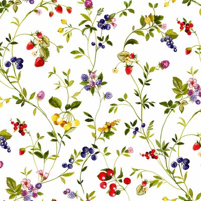 Nappe Toile cirée au mètre Lydia fruits DOUCEUR D'INTÉRIEUR