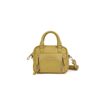 Tas in leer met multipockets MACY NAT & NIN
