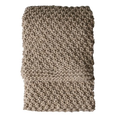 Chunky Knit Throw 130x170cm SO'HOME