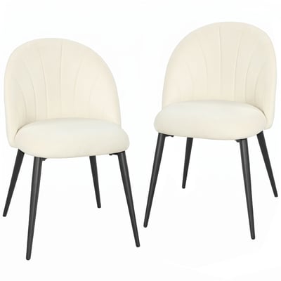 Chaise de salle à manger Velours (100 % HOMCOM