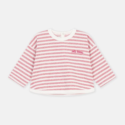 T-shirt manches longues en coton PETIT BATEAU