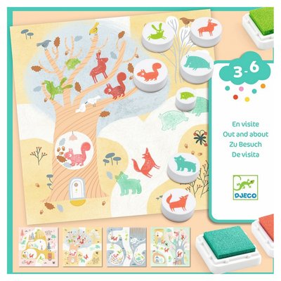 DJ09953 coffret tampons en visite DJECO