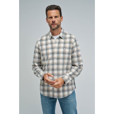 CHEMISE EN VELOURS CÔTELÉ À CARREAUX SALSA JEANS