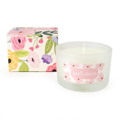 Congratulations Candle Gift Box in Flower Market Scent SO'HOME