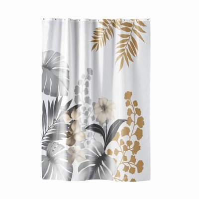 Rideau De Douche  Kelly  Avec 12 Anneaux DECORATIE
