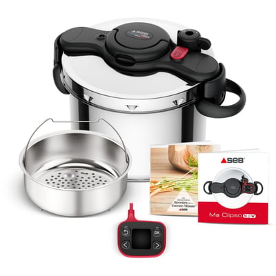 Autocuiseur Clipso Minut Now+ 9L P4904950 SEB