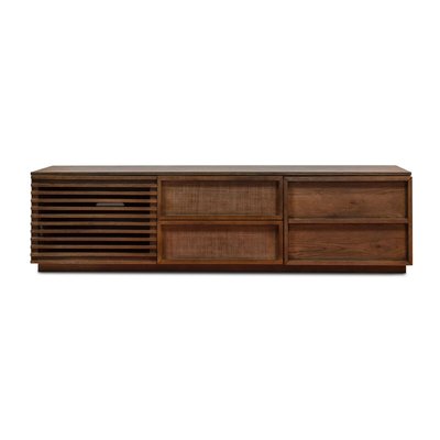 Meuble TV en chêne plaqué JAKE PRODUIT INTERIEUR BRUT