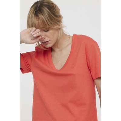 T-shirt manches courtes coton regular AMILA LEE COOPER
