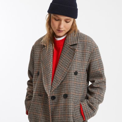 Jas in mixed wollen stof, Signature BARNABE LA REDOUTE COLLECTIONS
