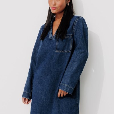 Tunique en jeans femme outlet