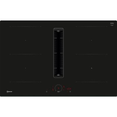 Plaque induction aspirante V58FHQ4L0, N70, Twist Touch NEFF