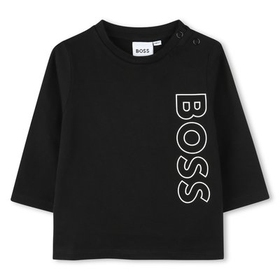 T-shirt sigle vertical BOSS KIDSWEAR