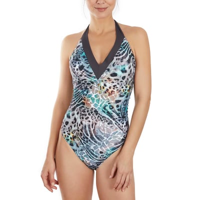 Maillot de bain 1 pièce triangle multipositions Animal SELMARK MARE