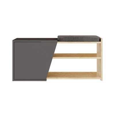 Banc à chaussures 1 porte L104 cm - Fiona CALICOSY