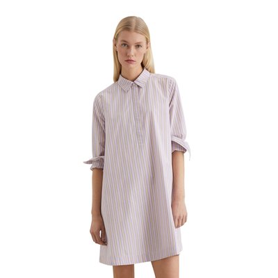 Robe chemisier A-Shape avec des rayures teintées dans le fil MARC O’POLO DENIM